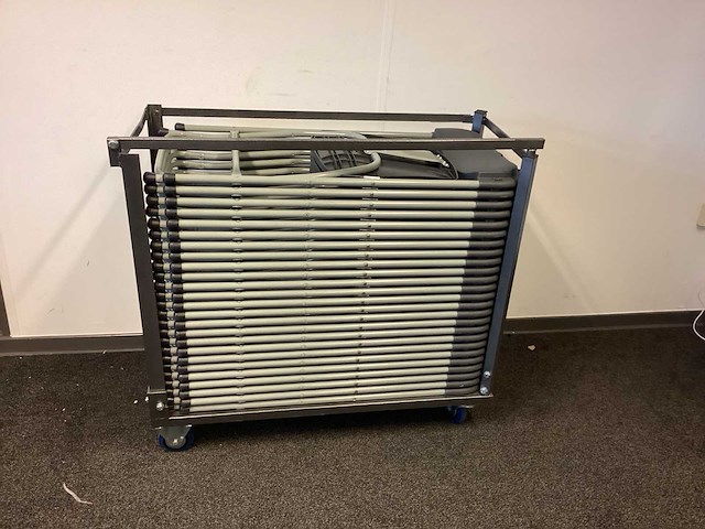 Flexfurn transport kar met 25 stoelen - afbeelding 1 van  6