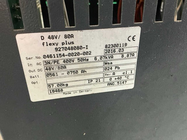 Flexi plus 48/80 acculader - afbeelding 4 van  5