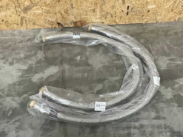 Flexibele aansluitslang 3/4" – 2" met rvs omvlechting (2x) - afbeelding 6 van  6