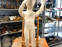 Flexibele en verstelbare stoffen kinderpaspop (mannequin) - afbeelding 3 van  4