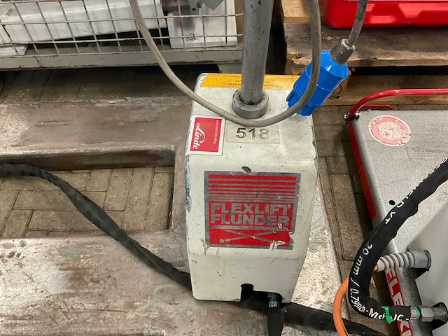 Flexilift flunder ka 2 hydraulisch hefplateau - afbeelding 5 van  5