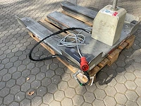 Flexilift flunder ka 2 hydraulisch hefplateau - afbeelding 5 van  6