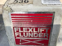 Flexilift flunder ka 2 hydraulisch hefplateau - afbeelding 6 van  6