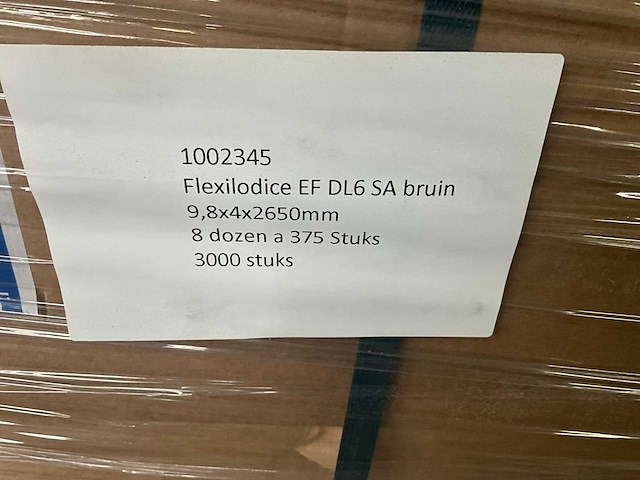 Flexilodice ef dl6 brandwerende afdichting plakstrips (3000x) - afbeelding 4 van  5