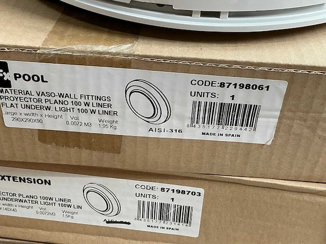 Flexinox onderwaterlamp (10x) - afbeelding 3 van  3