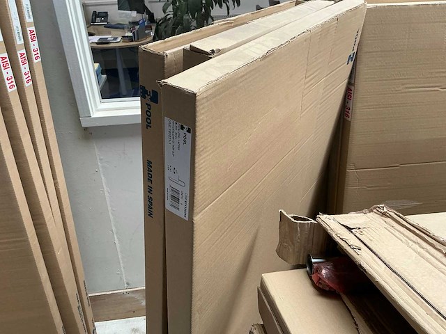 Flexinox smal zwembad trap ( rvs ) (3x) - afbeelding 3 van  3