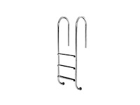 Flexinox smal zwembad trap ( rvs ) (5x) - afbeelding 1 van  3