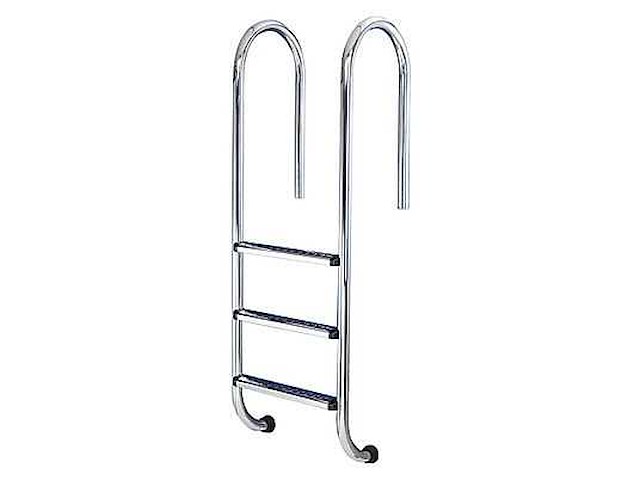 Flexinox smal zwembad trap ( rvs ) (5x) - afbeelding 1 van  3