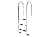 Flexinox smal zwembad trap ( rvs ) (5x) - afbeelding 1 van  3