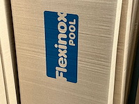 Flexinox smal zwembad trap ( rvs ) (5x) - afbeelding 1 van  3