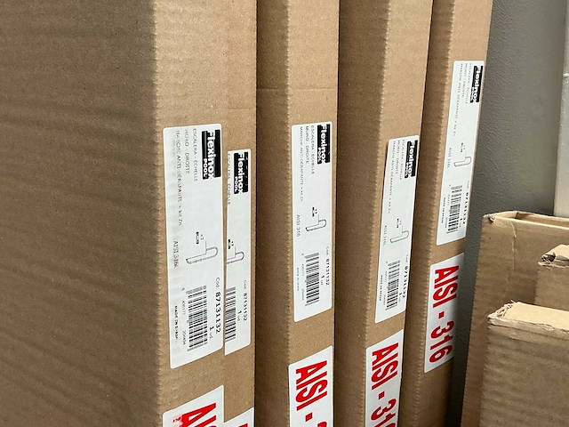 Flexinox smal zwembad trap ( rvs ) (5x) - afbeelding 2 van  3