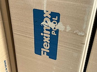Flexinox smal zwembad trap ( rvs ) (8x) - afbeelding 2 van  4