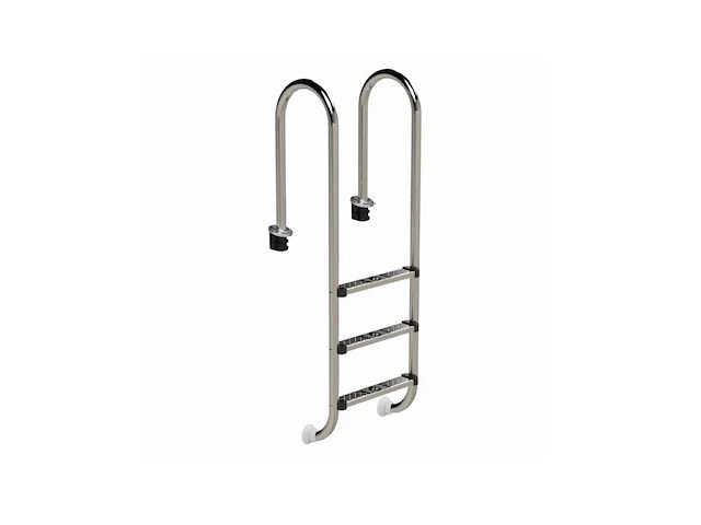 Flexinox smal zwembadtrap opklapbaar 3 treden. (4x) - afbeelding 1 van  4