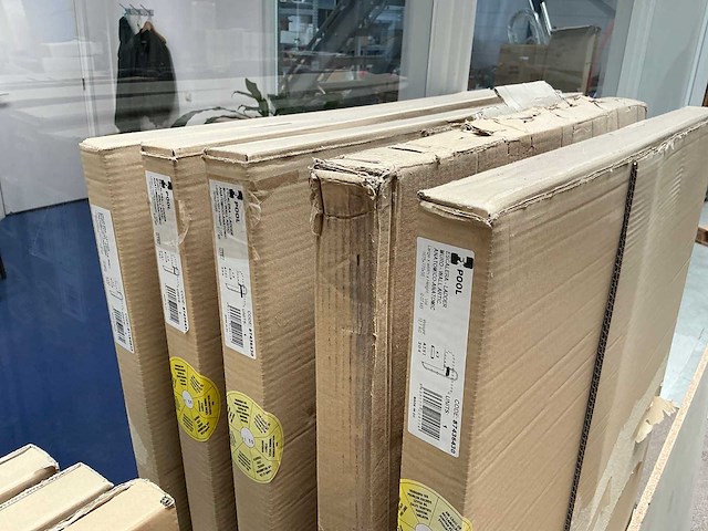 Flexinox smal zwembadtrap opklapbaar 3 treden. (4x) - afbeelding 2 van  4