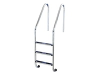 Flexinox wijd zwembad trap ( rvs ) (10x) - afbeelding 1 van  3