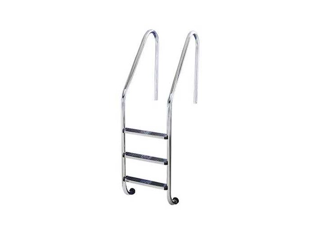 Flexinox wijd zwembad trap (rvs) (3x) - afbeelding 1 van  3