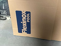 Flexinox wijd zwembad trap (rvs) (3x) - afbeelding 2 van  3