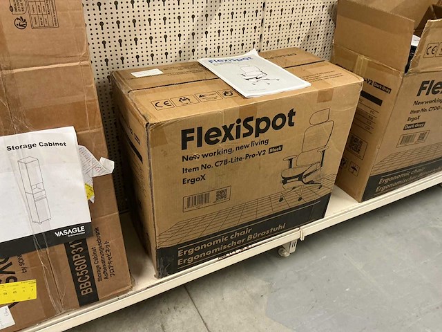 Flexispot c7- lite-pro-v2 bureaustoel - afbeelding 1 van  2