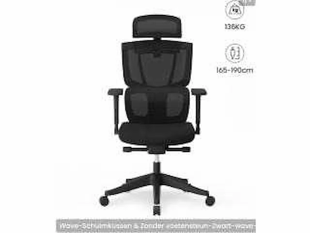 Flexispot c7b-lite-v2 bureaustoel - afbeelding 2 van  2