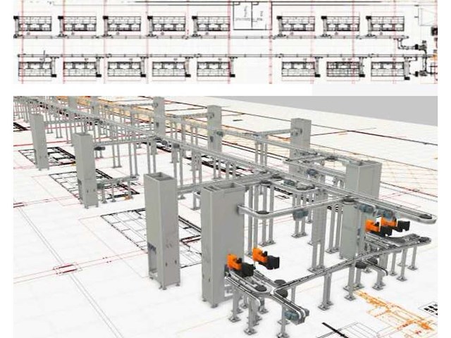 Flexlink - jellyroll handling system - afbeelding 1 van  11