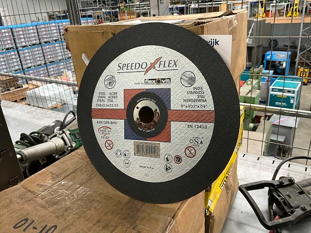 Flexovit 230x2,5x22,23 slijpschijf (125x) - afbeelding 1 van  3