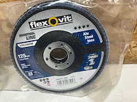 Flexovit lamellenschijf 125mm (10x) - afbeelding 1 van  3