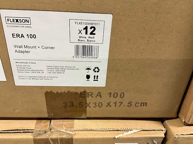 Flexson flxe100wm1011 sonos era 100 muurbeugel (190x) - afbeelding 3 van  8