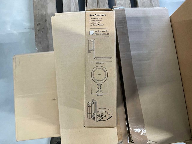 Flexson flxe100wm1011 sonos era 100 muurbeugel (190x) - afbeelding 6 van  8