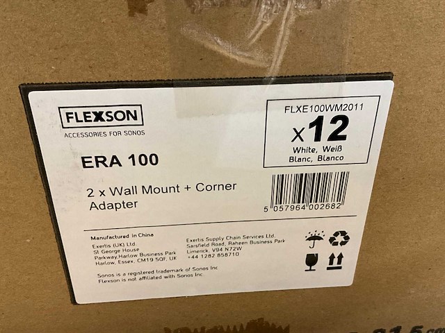 Flexson flxe100wm2011 sonos era 100 muurbeugel (400x) - afbeelding 5 van  5