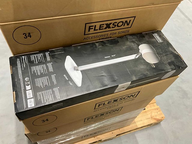 Flexson flxe300pfs1011 sonos era 300 vloerstandaard (25x) - afbeelding 5 van  6