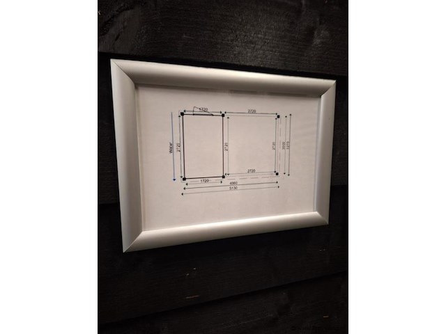 Flexwood (douglas) tuinhuis met overkapping - 510x327cm - afbeelding 10 van  14