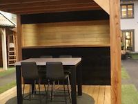 Flexwood (douglas) tuinhuis met overkapping - 510x327cm - afbeelding 8 van  29