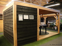 Flexwood (douglas) tuinhuis met overkapping - 510x327cm - afbeelding 11 van  29