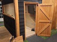 Flexwood (douglas) tuinhuis met overkapping - 510x327cm - afbeelding 26 van  29