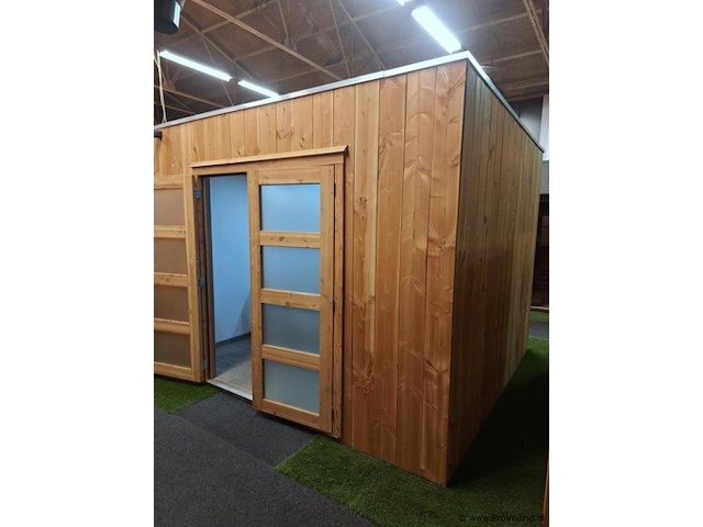 Flexwood (douglas) tuinkantoor - 320x300cm - afbeelding 4 van  16