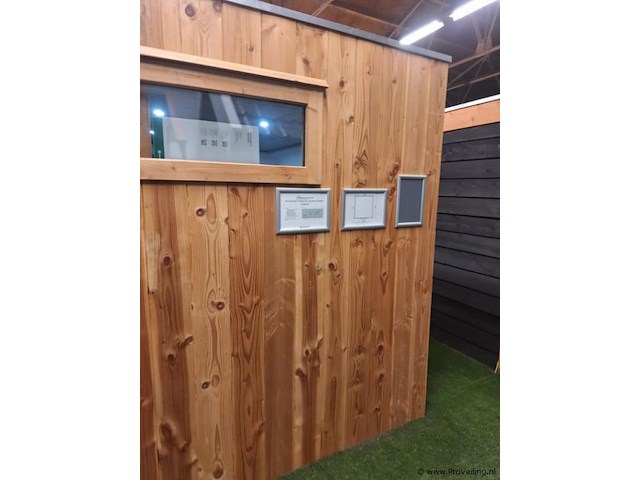 Flexwood (douglas) tuinkantoor - 320x300cm - afbeelding 7 van  16