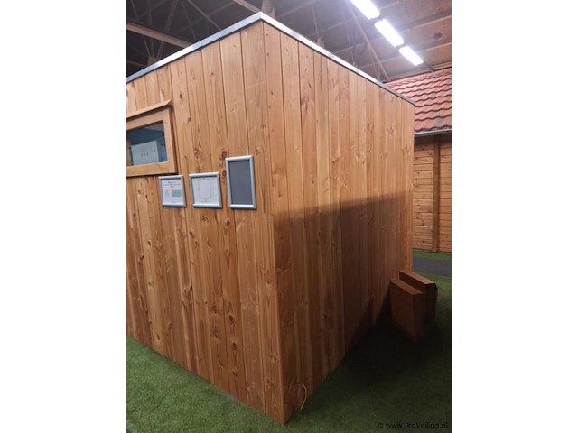 Flexwood (douglas) tuinkantoor - 320x300cm - afbeelding 8 van  16