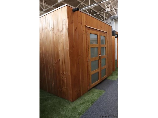 Flexwood (douglas) tuinkantoor - 320x300cm - afbeelding 1 van  14