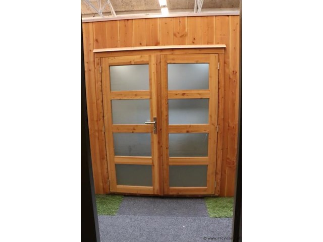 Flexwood (douglas) tuinkantoor - 320x300cm - afbeelding 8 van  14