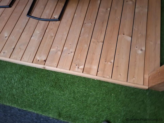 Flexwood type nijmegen overkapping met berging - 865x300cm - afbeelding 9 van  13