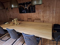 Flexwood type nijmegen overkapping met berging - 865x300cm - afbeelding 11 van  13