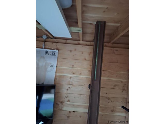 Flexwood (vuren) tuinhuis v.v. platdak - 300x200cm - afbeelding 10 van  14