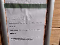 Flexwood (vuren) tuinhuis v.v. platdak - 300x200cm - afbeelding 11 van  14