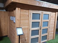 Flexwood (vuren) tuinhuis v.v. platdak - 300x200cm - afbeelding 2 van  14