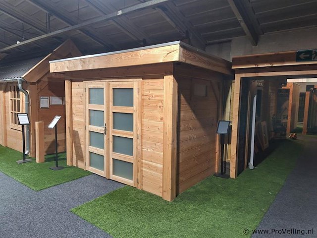 Flexwood (vuren) tuinhuis v.v. platdak - 300x200cm - afbeelding 4 van  14