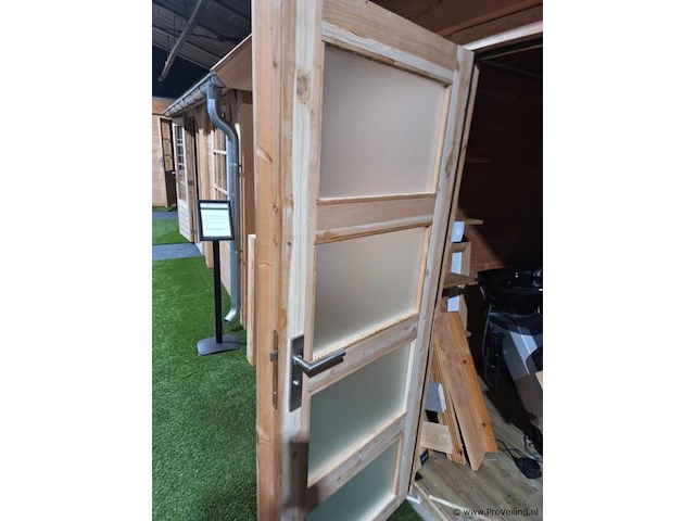 Flexwood (vuren) tuinhuis v.v. platdak - 300x200cm - afbeelding 6 van  14