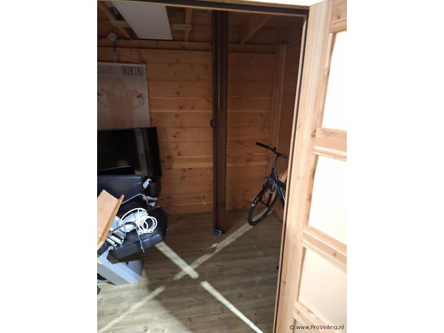 Flexwood (vuren) tuinhuis v.v. platdak - 300x200cm - afbeelding 7 van  14