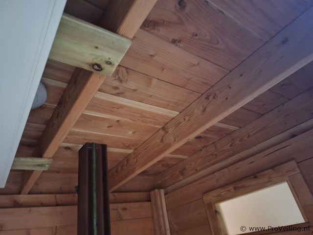 Flexwood (vuren) tuinhuis v.v. platdak - 300x200cm - afbeelding 9 van  14