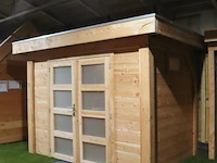 Flexwood (vuren) tuinhuis v.v. platdak - 300x200cm