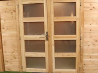 Flexwood (vuren) tuinhuis v.v. platdak - 300x200cm - afbeelding 8 van  15